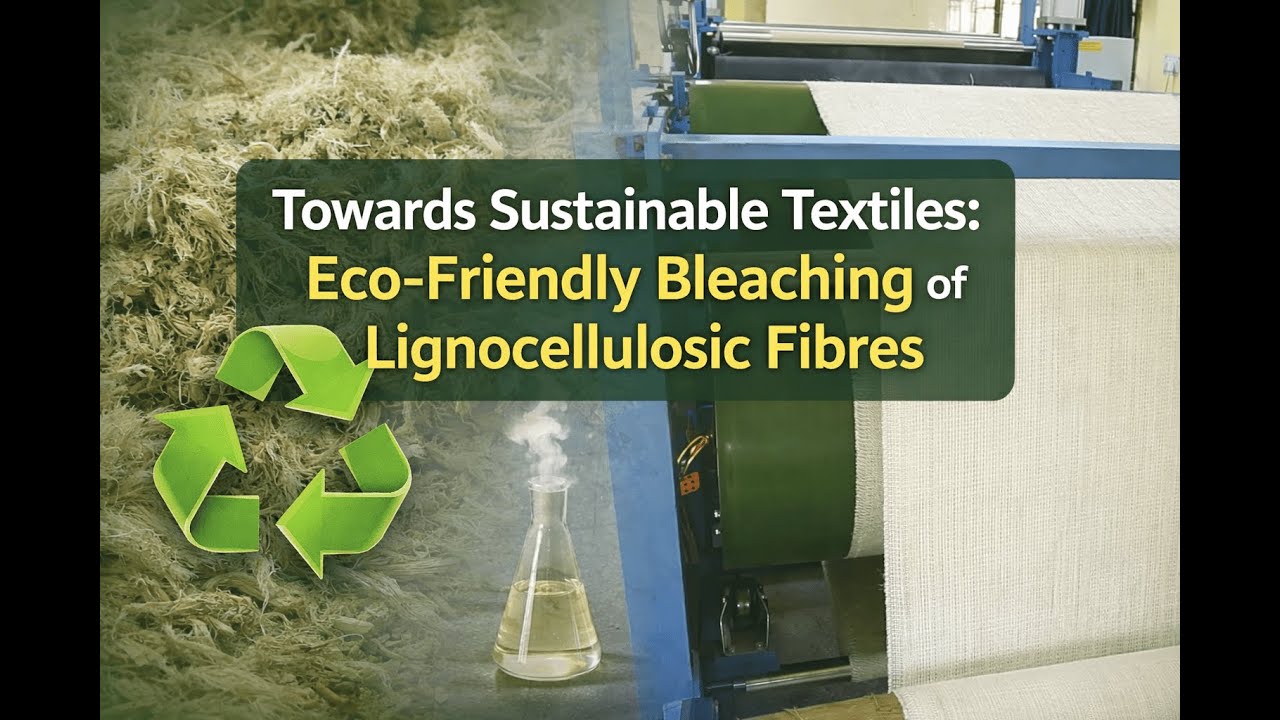 Towards Sustainable Textiles: Eco-Friendly Bleaching of Lignocellulosic Fibres