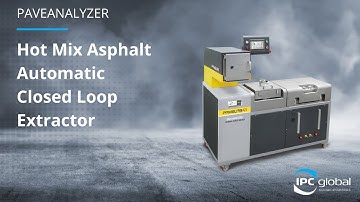 Hot Mix Asphalt Automatic Closed Loop Extractor — PaveAnalyzer