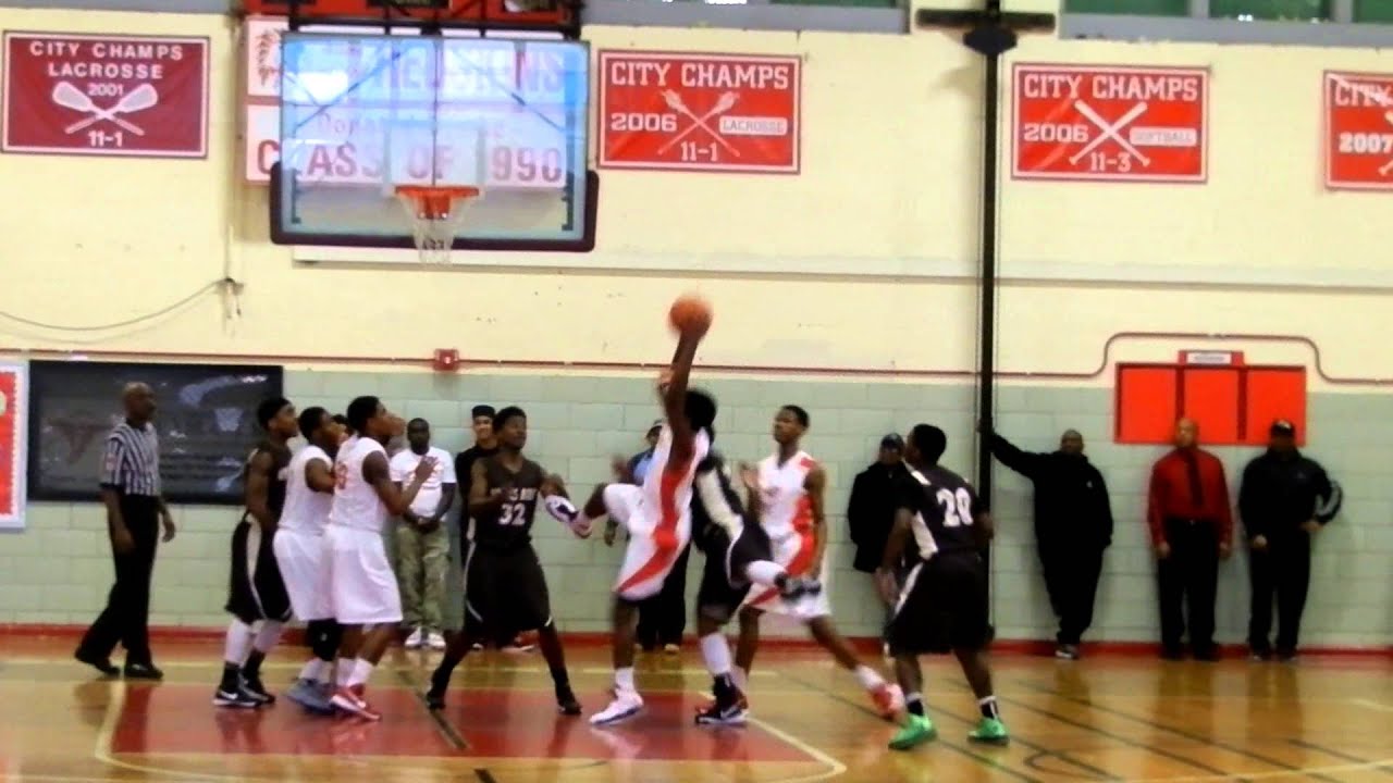 Walker basket Owings Mills/Edmondson boys' basketball 2A North