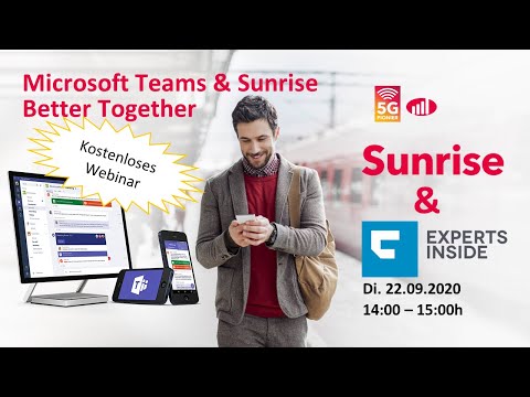 Microsoft Teams und Sunrise Connectivity - better together