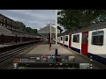 Train simulator 2020 (Virtual District line V2.2) Final run on the D78