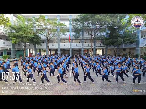 Tham gia đồng diễn võ nhạc Vovinam xác lập kỷ lục Việt Nam/ Thế giới