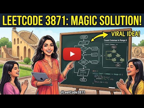 LeetCode 3871: Count Commas in Range II 🔥 | Simple Math Trick