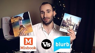MIXBOOK vs BLURB LAY FLAT PHOTO BOOK COMPARISON - REVIEW