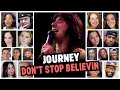 Journey - Don't Stop Believin (1981 Live Houston) Reaction Compilation