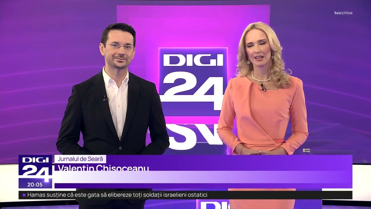 Momentul rebrandingului Digi24 HD - 30.11.2023
