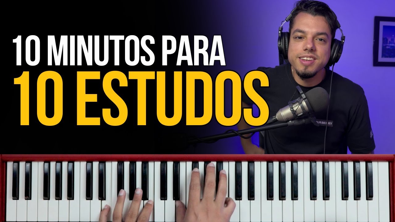 MELHORES ESTUDOS de ACORDES para TODOS os Níveis - Aula de Teclado