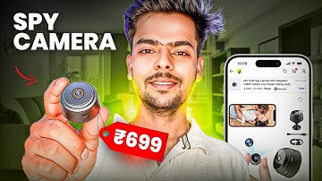 Mini Wifi Spy Camera - HD Camera Quality Under ₹699 🔥