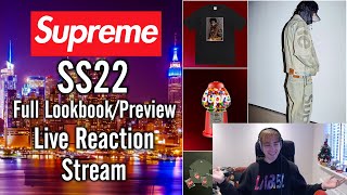 Supreme SS22 - Full Lookbook *Live Reaction Stream*