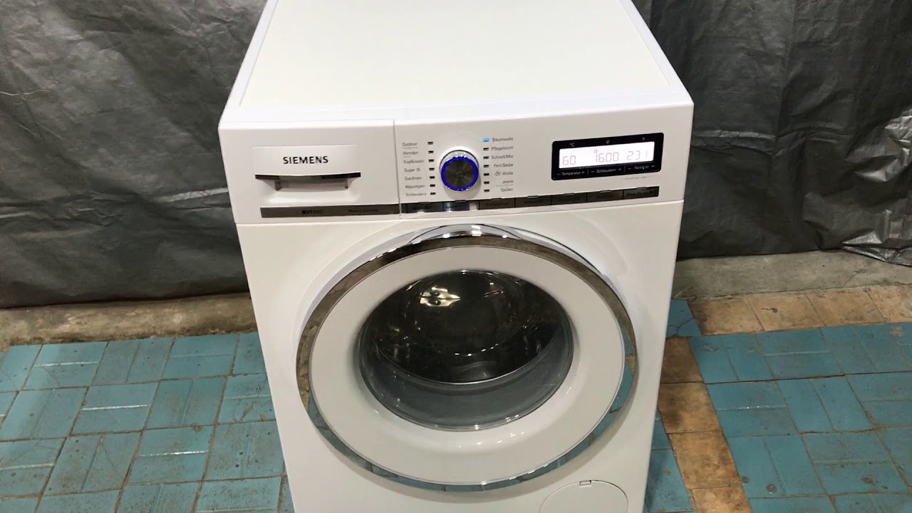 Стиральная машина Siemens IQ890!