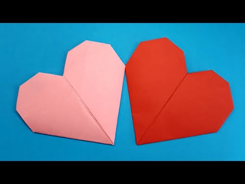 Vidéo: Comment Faire Des Coeurs En Papier Volumineux Pour Les Vacances
