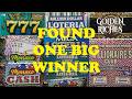 FOUND ONE BIG WINNER AMONG THE WINNERS! TEXAS LOTTERY SCRATCH OFFS GREAT SESSION🍀🤑🎉