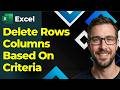 How To Delete Rows Or Columns Based On Criteria In Microsoft Excel [2026 Guide]