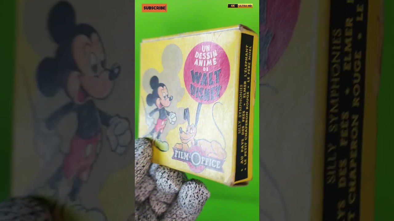Bobine Film-Office Pluto et le petit moineau 😍 