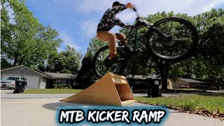 How to build a fun mini kicker ramp for MTB