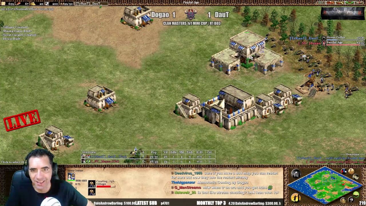 Mini CUP Dogao vs Daut Game 3 CLAN MASTERS DAUT CUP.