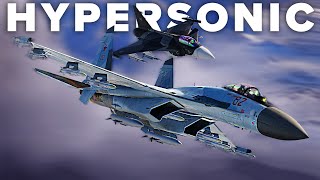 SU-35 Flanker VS Gripen And Some Hypersonic missiles | DCS World