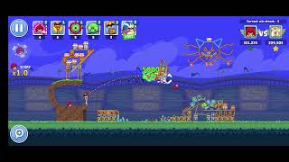 Angry Birds Game Hard level all kill easy trick screenshot 5