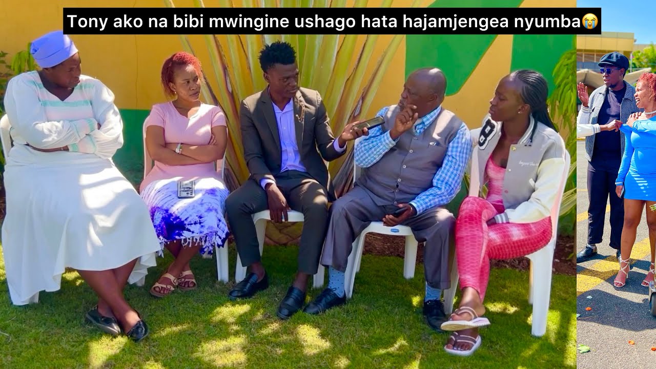 Tony’s father is here ! Kumbe ako na bibi mwingine ushago na hajamjengea hata nyumba😭