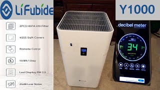 Best Large Room Air Purifier Lifubide Y1000 Full Review And How To Use 30% DISCOUNT CODE