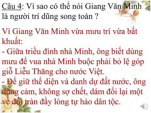 Tuần 21-Tập đọc 5: TRÍ DŨNG SONG TOÀN