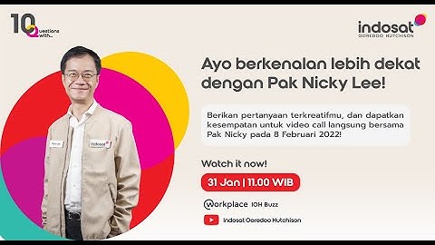 10 Questions With Pak Nicky Lee​