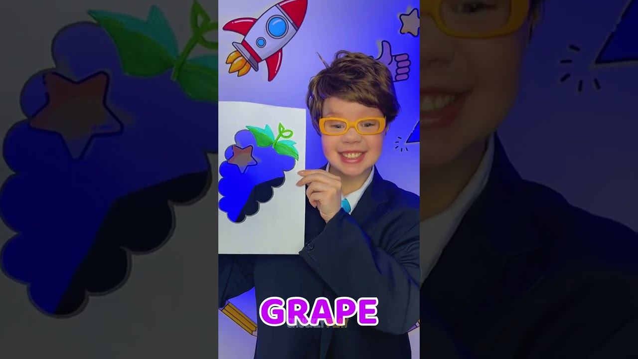 🍎 CAN YOU MATCH FRUITS BY COLOR? It’s EASY & FUN! 🌈✨ 