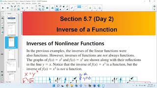 Hon Alg 2: 5.7 Day 2 Notes