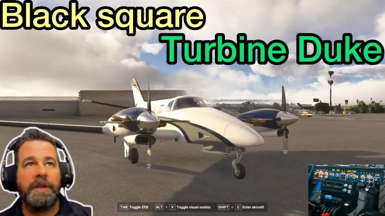 Black Square’s Turbine Duke B60 will be The Best GA Aircraft in MSFS 2024?