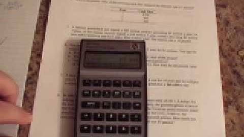 Calculator TVM PV