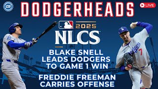 DodgerHeads: Blake Snell dominant vs. Brewers in NLCS Game 1, Dodgers’ offense still quiet in win