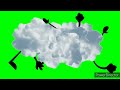 Realistic Fight Cloud Green Screen 