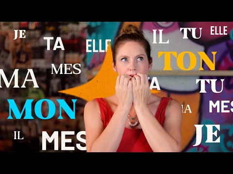 Aprenda como usar os ADJETIVOS POSSESSIVOS em francês. | Céline Chevallier