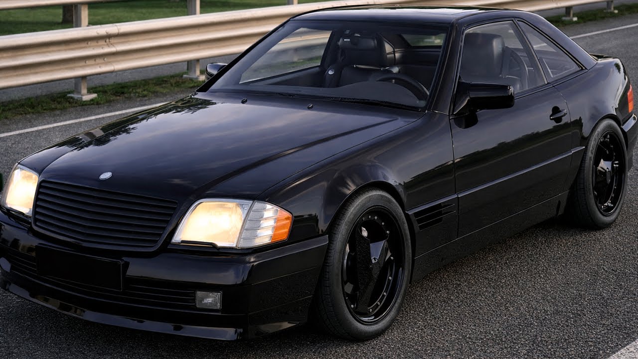 Mercedes-Benz Brabus 7.3s 90's - Run and Crash