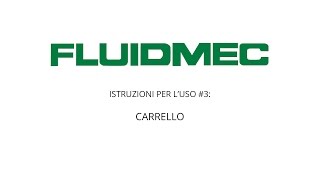 Tutorial Fluidmec: #3 Carrello