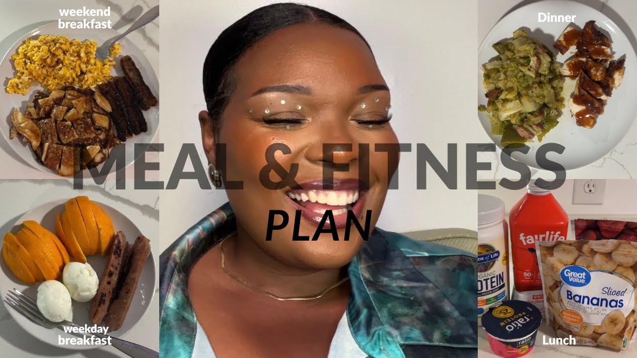 FROM 3X TO 1X I MEAL PLAN: meal prep, nutrition tips & more!