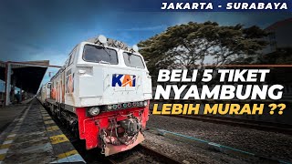 Bisa Lebih Murah  Jakarta Surabaya Metode Tarif Khusus 5x Beli Tiket