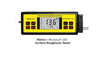 Metrix+ Microsurf10A | Surface Roughness Tester | Basic Operation Guide