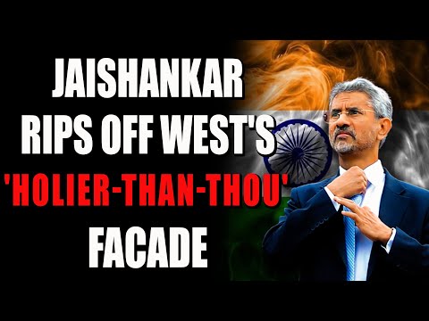 Jaishankar opens the closets of the West, skeletons come tumbling out