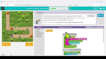 Course E 2021 Lesson 16 : Functions with Harvester