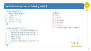 1Z0-808 Certification Preparation Guide - Mock5