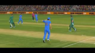 Real Cricket RC 24 Pakistan Vs India Match.  OMG? ? Amazing Graphics ?? Outstanding Match ?