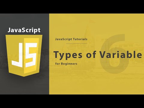 Types of Variables in JavaScript 🗂️ | JavaScript Full Course 2026 | Class #6