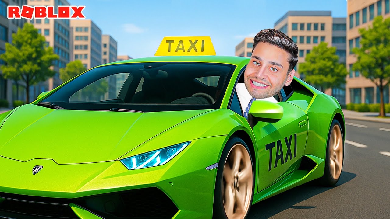 صرت سائق تاكسي ( غني🤑 ) روبلكس Roblox