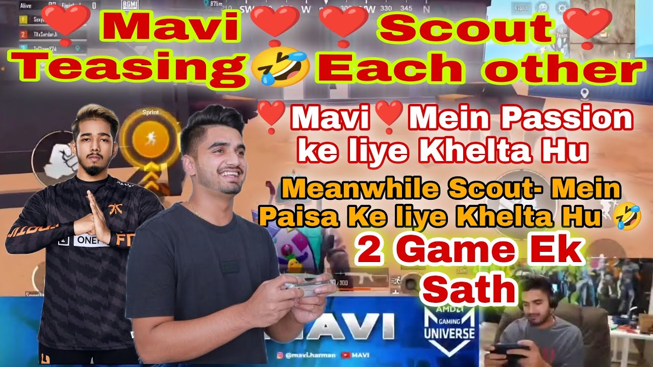 ❣️Mavi❣️❣️Scout❣️Teasing Eachother 🤣| Mavi Scout Fight 