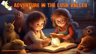 🌛💤 Adventure in the Lush Valley 🐻🦔🐰 Bedtime Story