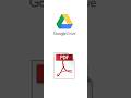You don't know this google drive trick #shorts #techtips #makepdfinmobile