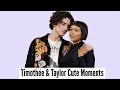 Timothée Chalamet &amp; Taylor Russell | Cute Moments