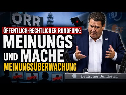 MEINUNGSMACHE und MEINUNGSÜBERWACHUNG! Orwell wäre stolz! — Video von Stephan Brandner, AfD auf YouTube