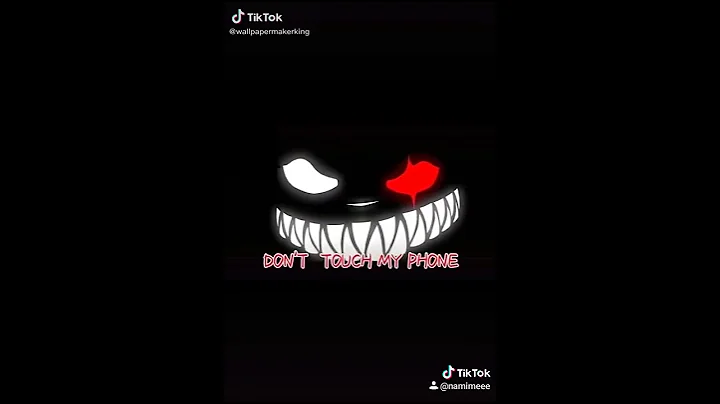 Don't touch my phone Wallpaper live